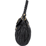 Miu Miu Matelassé Nappa Leather Coffer Hobo City Shoulder Bag