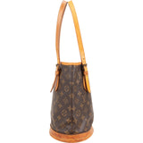 Louis Vuitton Monogram Canvas Bucket PM Shoulder Bag