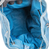 Coach Pebbled Leather Drawstring Duffle Bucket Crossbody Bag