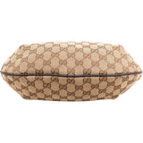 Gucci Monogram GG Canvas Half Moon Messenger Crossbody Bag