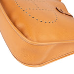 Hermès Natural Leather Evelyne GM Crossbody Bag xx leder - vintageandkickz