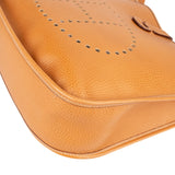 Hermès Natural Leather Evelyne GM Crossbody Bag xx leder - vintageandkickz