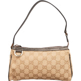 Gucci Monogram GG Canvas Abbey D-Ring Pochette Handbag