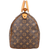 Louis Vuitton Monogram Canvas Speedy 35 Handbag - vintageandkickz
