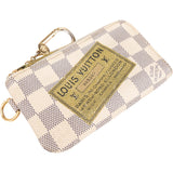 Louis Vuitton Monogram Damier Azur Illustre World Tour Large Key Wallet