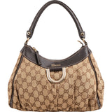 Gucci Monogram GG Canvas Abbey D-Ring Shoulder Bag