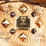 MCM Visetos Monogram Stark Studded 2 in 1 Backpack