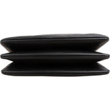 Céline Black Calfskin Trio Small Crossbody Bag