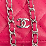 Chanel Quilted Lambskin Wallet On Chain Crossbody Bag