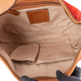 Coach Mini Monogram Signature Red Soho Hobo Shoulder Bag