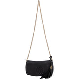 Gucci Leather Soho Chain GG Flap Crossbody Bag