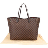 Louis Vuitton Monogram Damier Ebene Canvas Neverfull GM Shoulder Bag