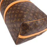 Louis Vuitton Monogram Canvas Keepall 50 Bandoulière Travel Bag