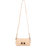 Chloé Pink Leather Lily Ribbon Crossbody Bag