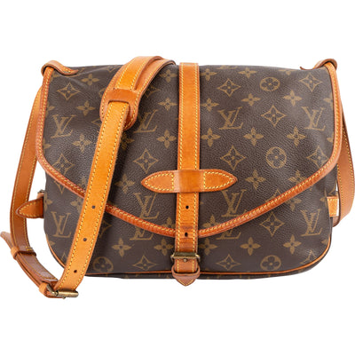 Louis Vuitton Monogram Canvas Saumur 30 Crossbody Bag