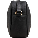 Gucci Black Leather Soho Disco Camera Crossbody Bag