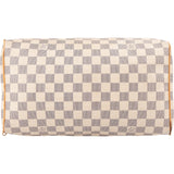 Louis Vuitton Monogram Damier Azur Speedy 35 Handbag