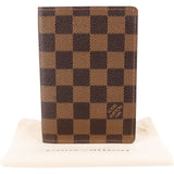 Louis Vuitton Monogram Damier Ebene Passport Cover