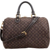 Louis Vuitton Monogram Mini Lin Speedy 30 Bandoulière Handbag