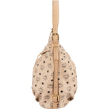 MCM Monogram Visetos Hobo Shoulder Bag