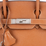 Hermès Brun Togo Leather Birkin 30 Handbag