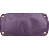 Prada Purple Saffiano Leather Galleria Large Tote Handbag