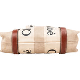 Chloé Canvas Small Woody Tote Crossbody Handbag