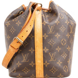 Louis Vuitton Monogram Canvas Sac Noé Petit Shoulder Bag