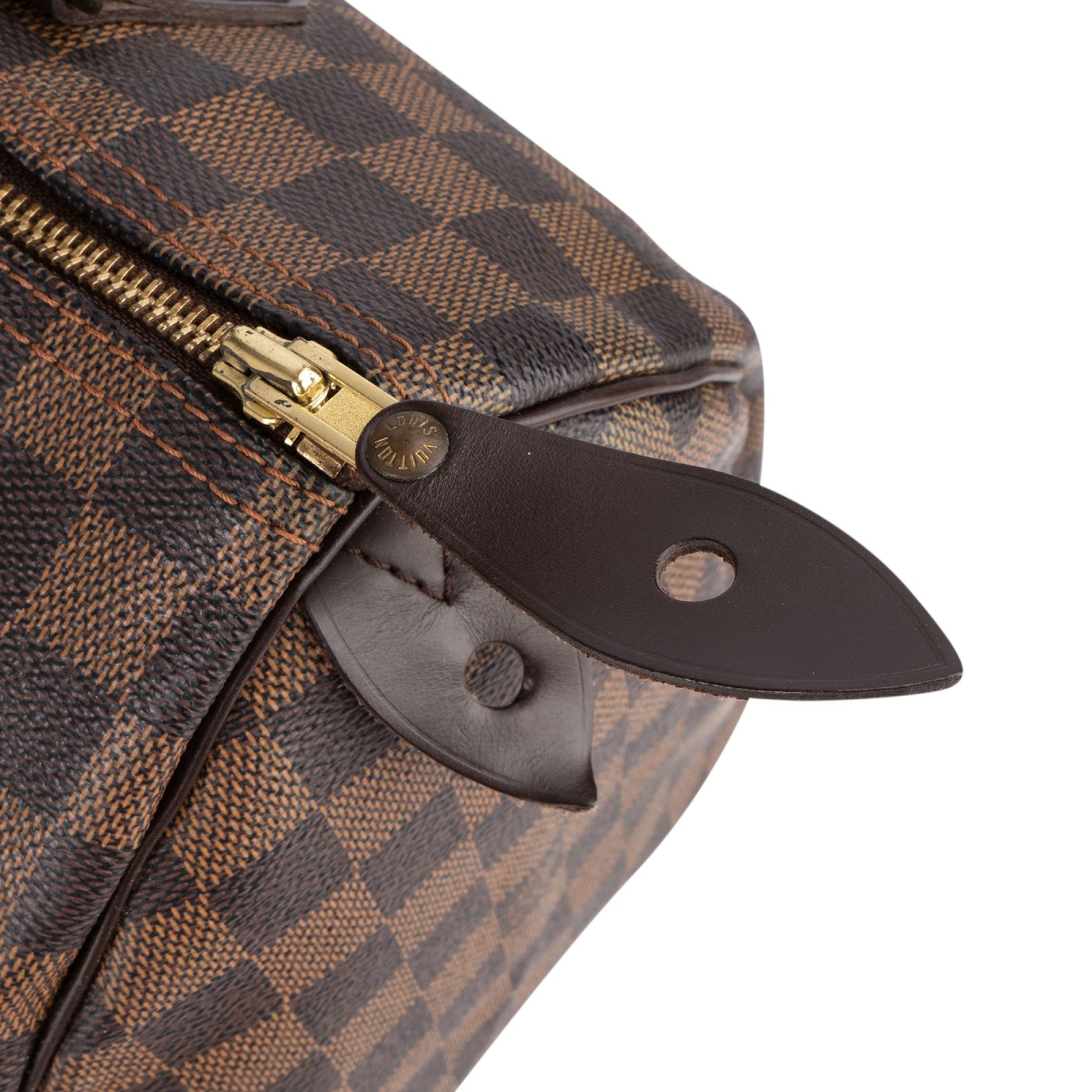 Louis Vuitton Monogram Damier Ebene Speedy 30 Handbag - vintageandkickz