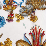 Hermès Les Fêtes du Roi Soleil Silk Carre 90 Scarf Tuch