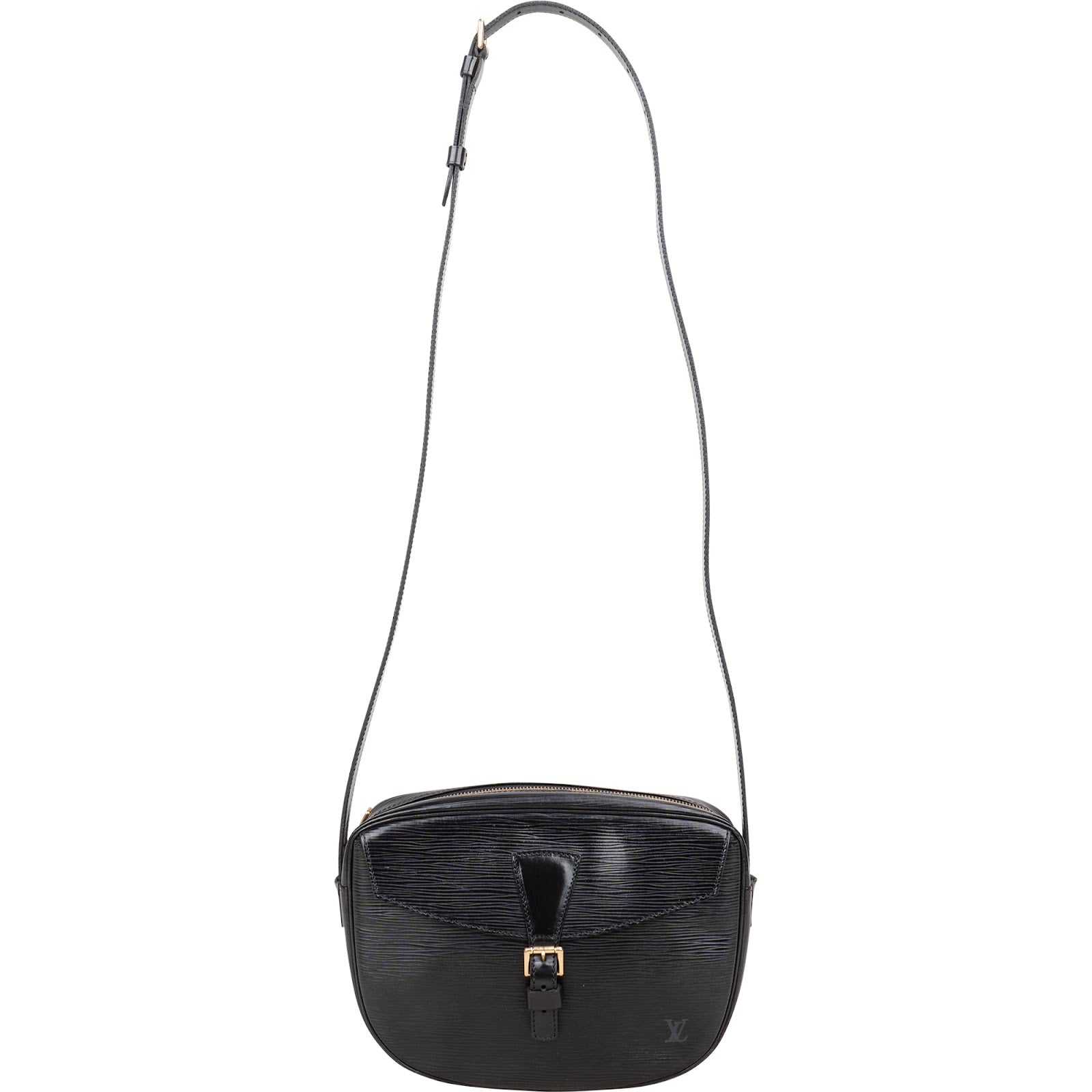 [🔄️B07 / F08] Louis Vuitton Noir Epi Leather Saint Cloud Crossbody Bag - vintageandkickz