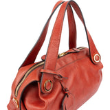 Loewe Orange Red Napa Aire Handbag
