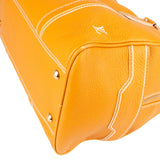 Louis Vuitton Yellow Taurillon Jaune Tobago Weekender 45 Travel Bag