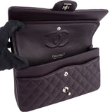 Chanel Quilted Lambskin Medium Double Flap Crossbody Bag