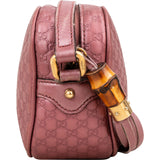 Gucci Guccissima Leather Bamboo Tassel Soho Crossbody Bag