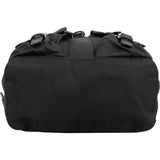 Prada Black Tessuto Nylon Triangle Backpack