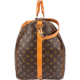 Louis Vuitton Monogram Canvas Keepall 60 Bandoulière Travel Bag
