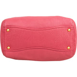 Miu Miu Vitello Pink Grained Leather Tote Handbag