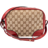 Gucci Monogram GG Canvas Bree Camera Crossbody Bag