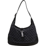 Gucci Monogram GG Canvas Jackie Shoulder Bag