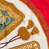 Hermès Poste et Cavalerie Silk Carre 90 Scarf Tuch