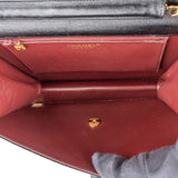 Chanel Quilted Lambskin 24K Gold Single Flap Shoulder Bag