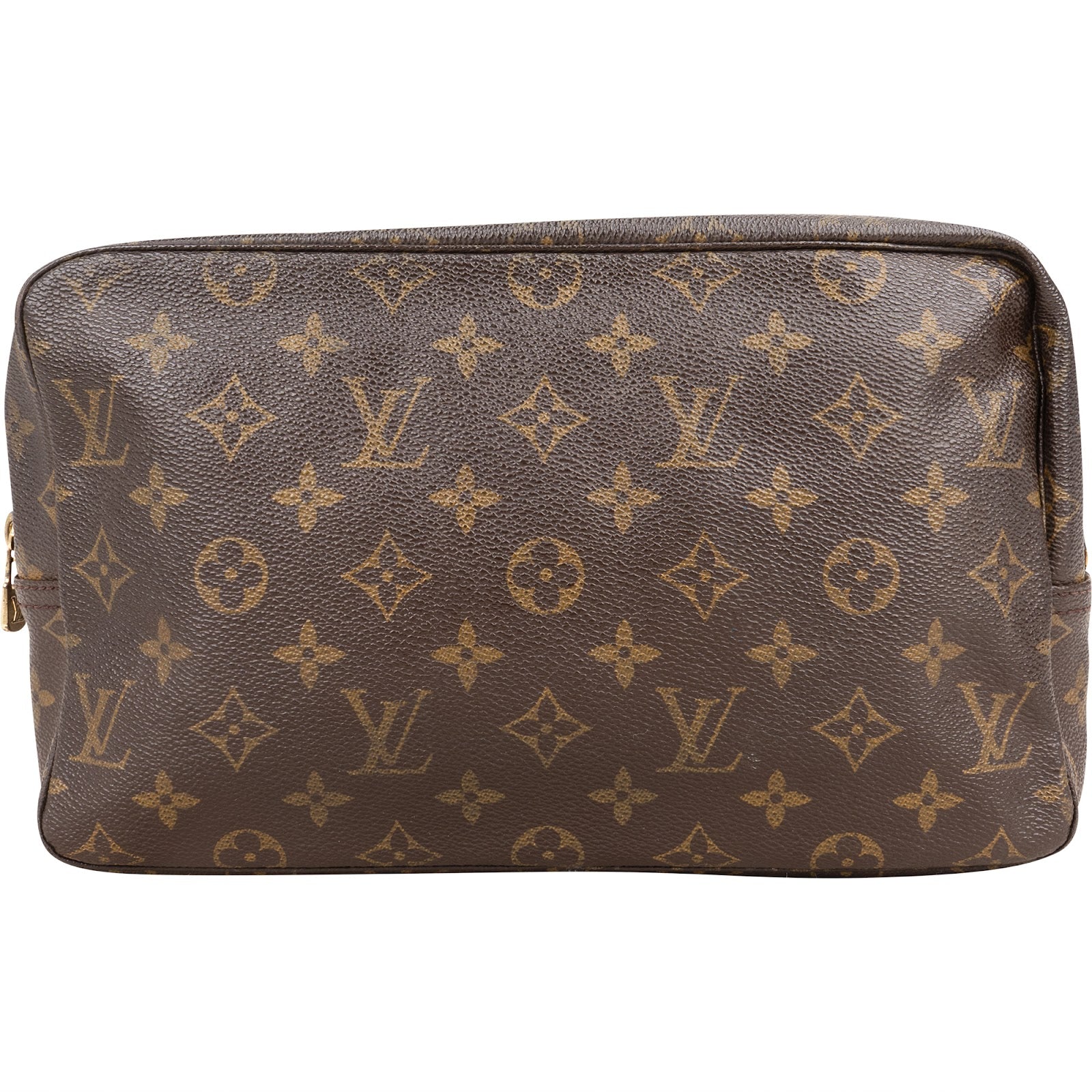 Louis Vuitton Monogram Canvas Trousse Toilette 28 Clutch - vintageandkickz