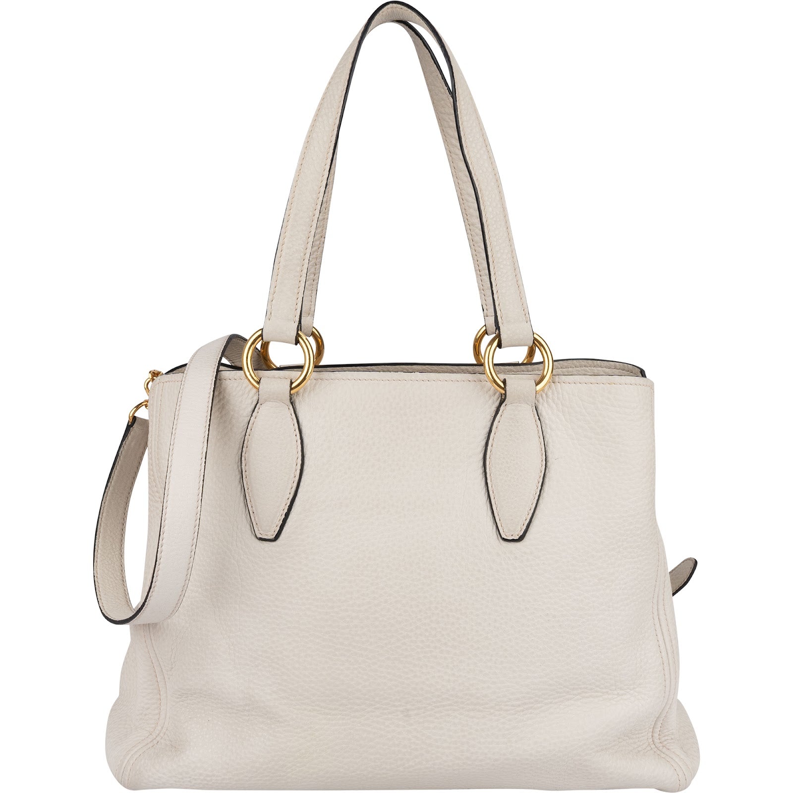 [🔄️B24 / F24] Miu Miu Vitello Daino Tote Handbag - vintageandkickz