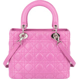 Christian Dior Quilted Leather Lady Dior Handbag