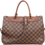 Louis Vuitton Monogram Damier Ebene Greenwich PM Handbag