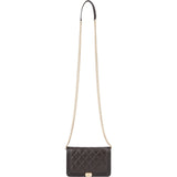 Chanel Quilted Caviar Leather Boy Wallet On Chain Crossbody Bag