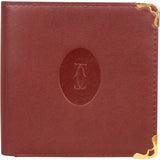 Must de Cartier Bordeaux Leather Bifold Billets Wallet