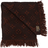 Louis Vuitton Wool Monogram Logomania Schal Scarf