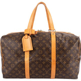 Louis Vuitton Monogram Canvas Sac Souple 45 Travel Bag